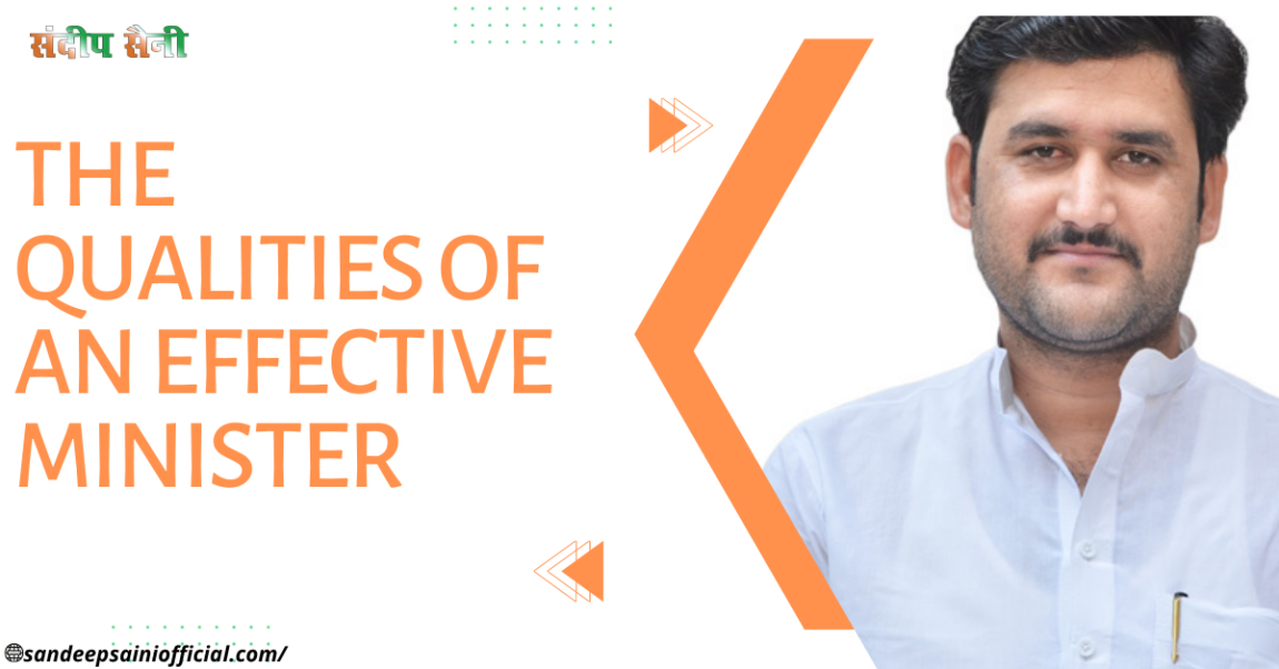 The Qualities of an Effective Minister | Sandeep Saini Minister
